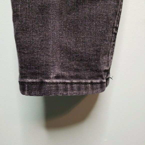 Gap 1969 Mens Jeans Slim Black Faded Selvedge Denim Skater Grunge Stretch 30x32 - Picture 13 of 16